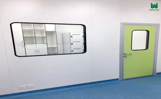 نقدم لكم مستقبل الوصول إلى غرف التنظيف: أبواب WONCLEAN HPL