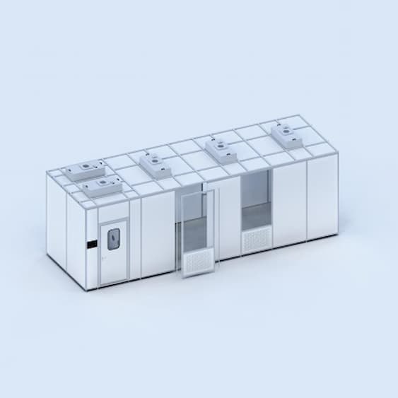 Three Innovative Solutions for Modular Clean Spaces